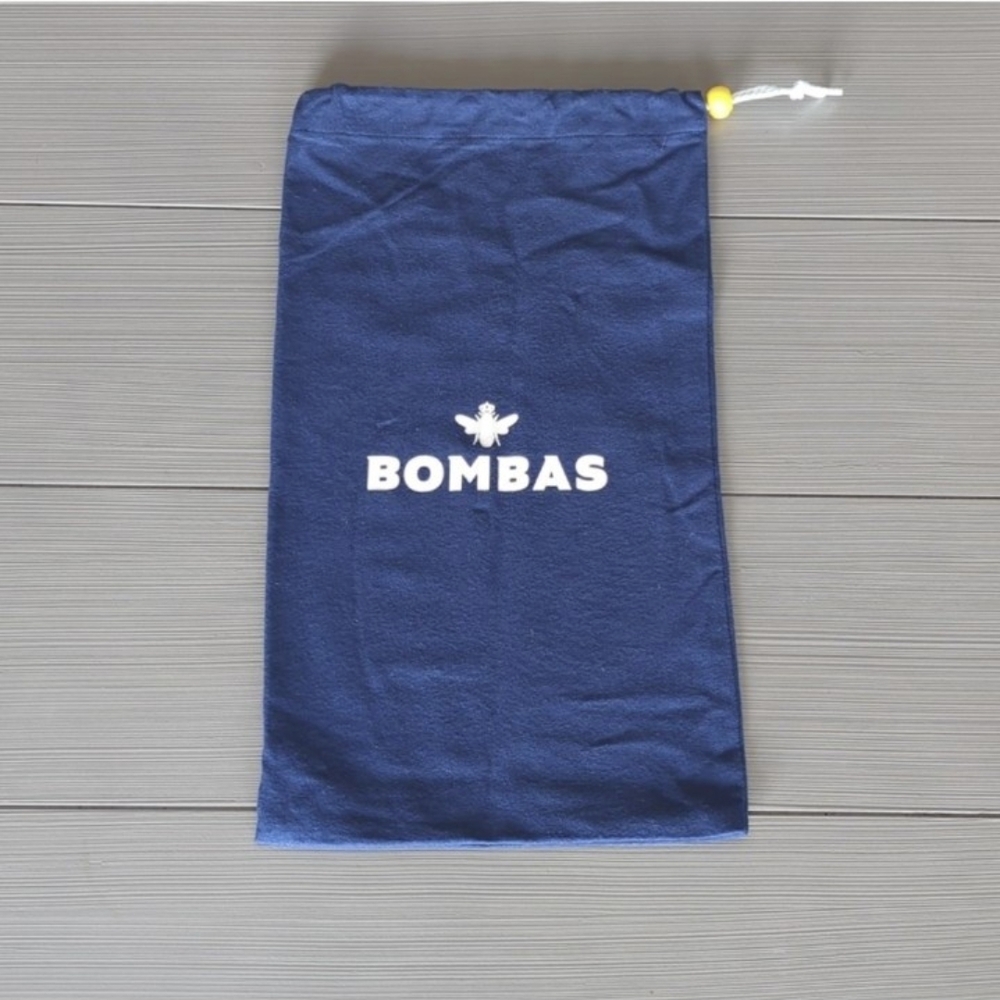 NWOT Bombas Navy Blue Canvas Shoe Storage Bag